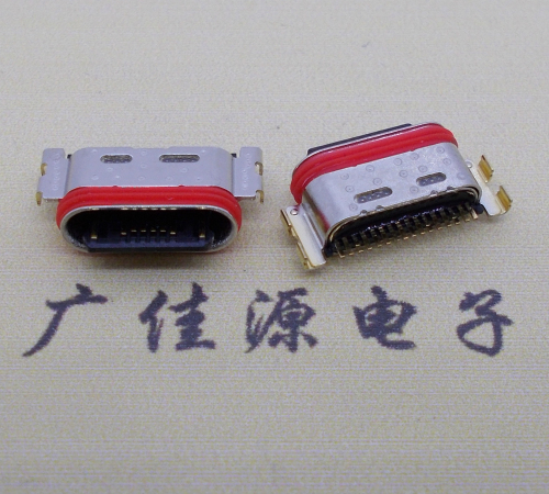 湖南防水沉板usb type-c16p母座连接器