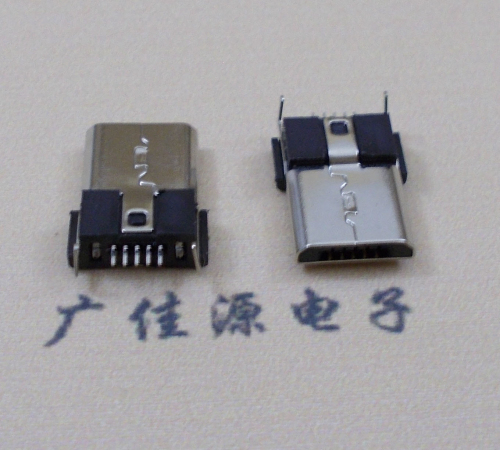 湖南micro usb 5pin公头反向贴板引脚定义